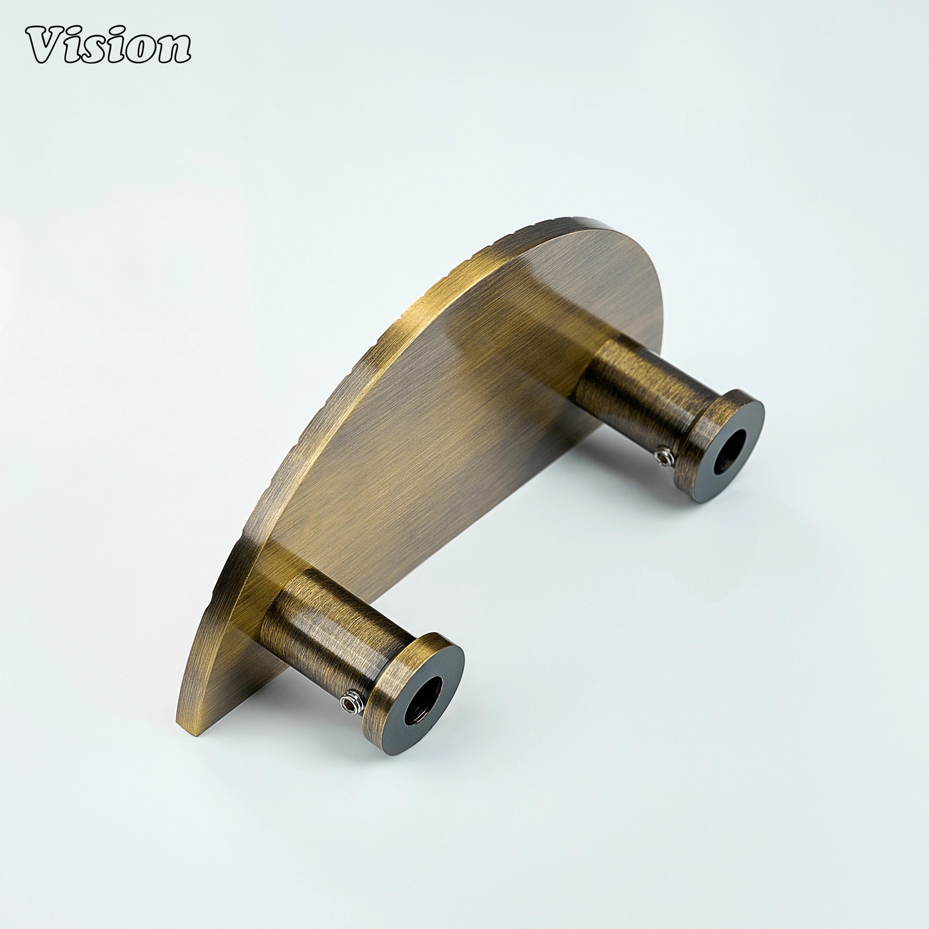 Antique Bronze half moon split door handle for main residential doors