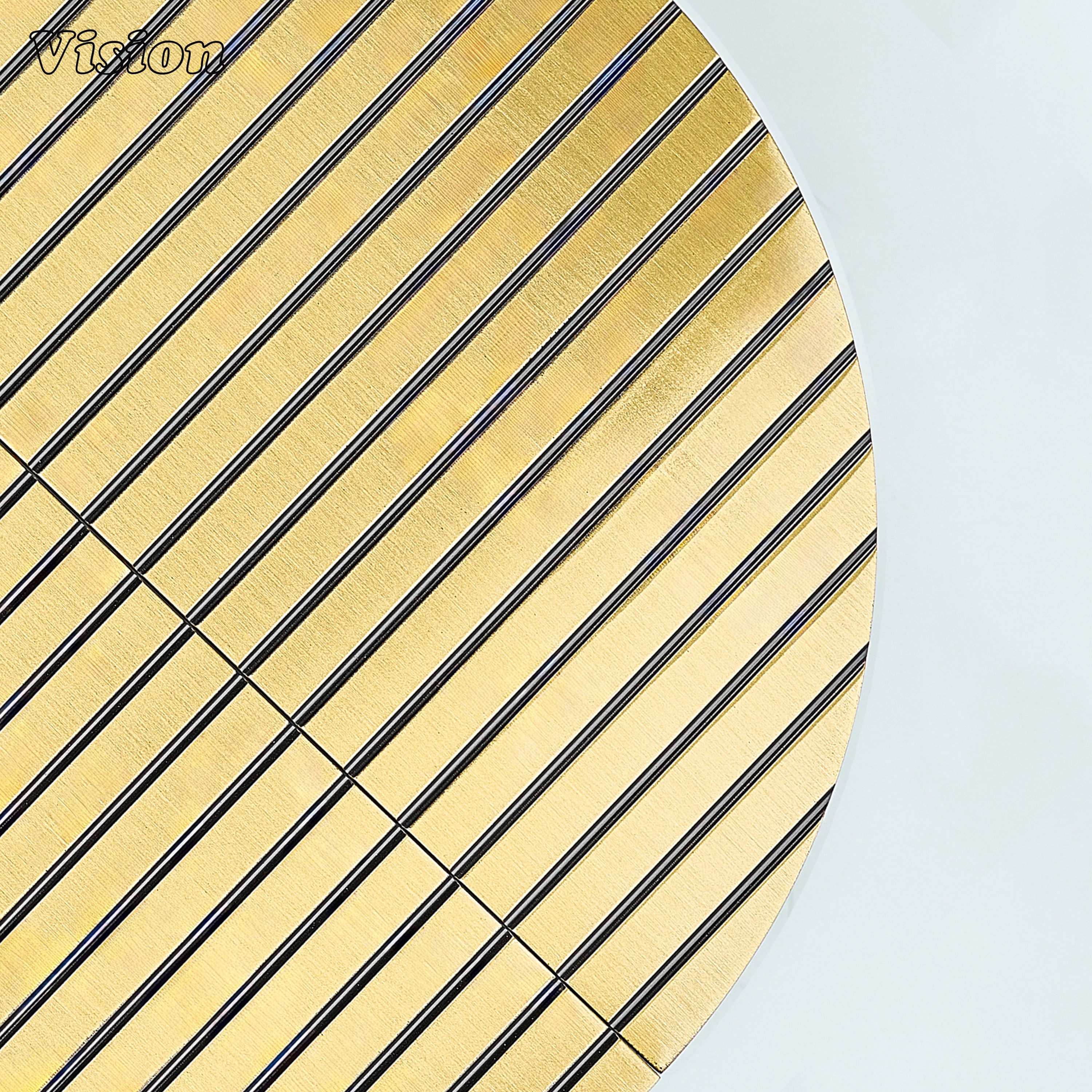 Premium half moon brass door handle in Antique Bronze finish for hallway doors